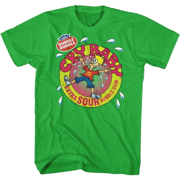 Tootsie Roll Cry Baby Logo Kelly T-Shirt