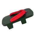 thumbnail image 3 of Japanese Wooden Clogs Halloween Women Flip Flops Non Slip Summer Portable red, 3 of 9