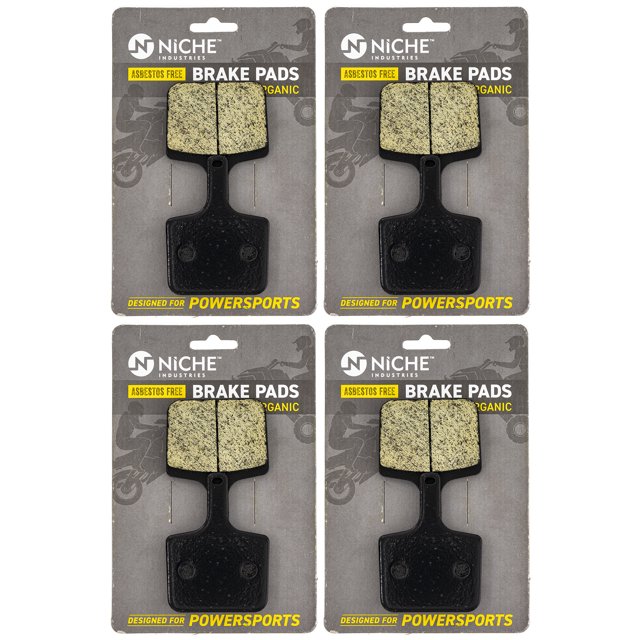 Niche Brake Pad Set for Polaris Indy 850 800 Switchback 600 Rear Organic 4 Pack 519-KPA2673D