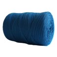 thumbnail image 4 of Fil à Tricoter Macramé Crochet Tapis Couverture Coussin Doux Fil Spaghetti Bleu, 4 of 8