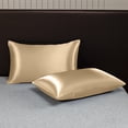 thumbnail image 2 of Sentmoon Pillow Covers Pillow Case 2PCS Pillowcase A Chilling Body Pillowcase for Hot Sleepers and Night Sweats Suitable for All Seasons Breathable and Velvet Soft Full-length Pillowcase, 2 of 7