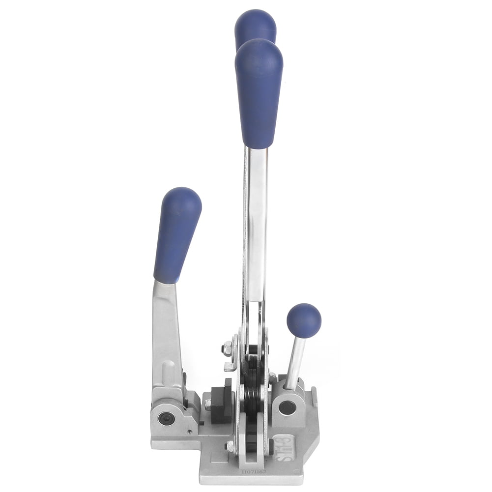 Strapping Tensioner, Portable 3-in-1 Packaging Machine Manual Binding Tool For Household Packaging For Sheet Metal For Stone For Industrial Packaging 3 In 1