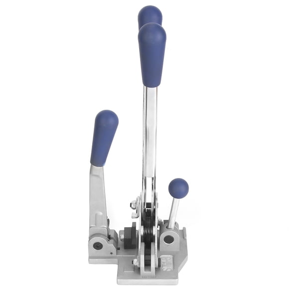 Strapping Tensioner, Portable 3-in-1 Packaging Machine Manual Binding Tool For Household Packaging For Sheet Metal For Stone For Industrial Packaging 3 In 1