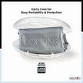 thumbnail image 2 of Dolfino Pro Silicone Swim Cap - Silver, 2 of 4