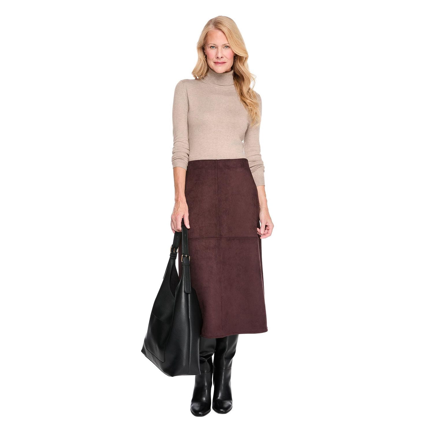 Iyla Women's Faux Suede Skirt