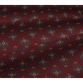 thumbnail image 5 of oneOone Viscose Jersey Fabric Leaves Block Print Fabric By Yard 60 Inch Wide, 5 of 5