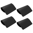 thumbnail image 4 of 4PCS Heat-Resistant Placemats, Artificial Leather Placemats, Waterproof, Non-Slip, Washable Kitchen Placemats, (Black), 4 of 10