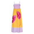 thumbnail image 3 of Ovzne Robes pour Femmes 2025 Robe Femme Mode Robe d'Été pour Femmes Unie Camis Sans Manches Col Rond Aguichant Longue Robe Robe pour Femmes Imprimée Liquidation, 3 of 6
