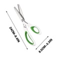 thumbnail image 2 of Vadktai Pinking Shears Comfort Grips Crafts Zig Zag Cut Sewing Scissors, Professional Handheld Dressmaking, 2 of 5