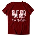 thumbnail image 5 of Pompotops Hauts de Mode pour Femmes T-Shirts Imprimés Amusants Décontractés Blouse Chemise Imprimée, 5 of 5