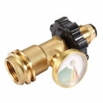 thumbnail image 3 of Propane Tank Gauge Adapter, Household Brass Propane Tank Converter  for Gas Grills, 3 of 8