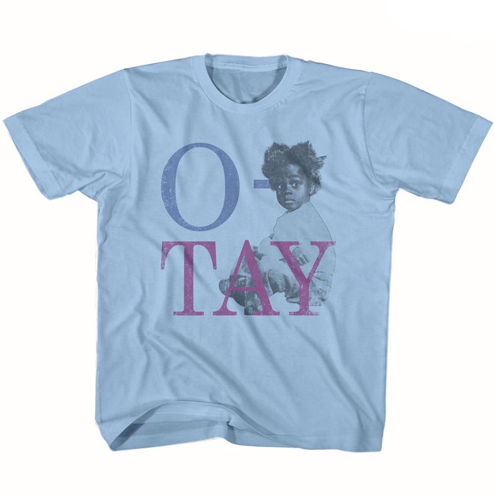 Buckwheat Mo Otay Light Blue Toddler T-Shirt Tee