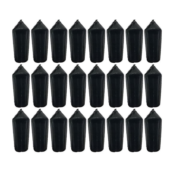 LNGOOR 40 Pcs Protège-Ailes de Vol - Noir