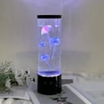 thumbnail image 4 of Jellyfish Lamp with Color Changing LED Night Light, Realistic Aquarium Mood Lamp for Home Decor, Stress Relief Gift, 4 of 9