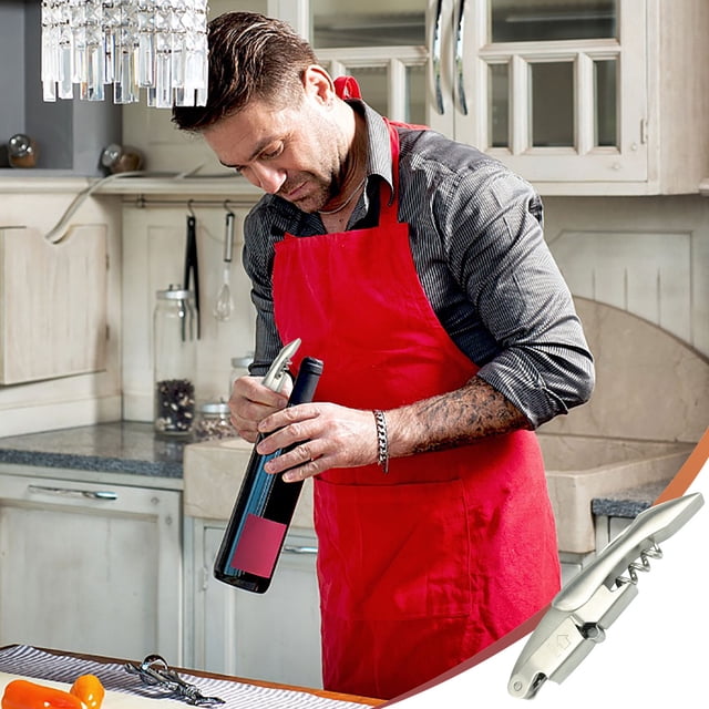 Boovnll Kitchen Gadgets, Log Handle Bottle Opener Multifunctional Portable Knife Bottle Opener Wine Wine Bottle Opener, Home and Kitchen, Kitchen, Kitchen Tools