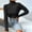 Black, variant on TIMIFIS Womens Long Sleeve Turtleneck Shirt Lightweight Slim Turtle Neck Active Tops Basic Pullover Undershirt Pullover Undershirt Active Shirts - Fall/Winter
