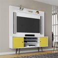 thumbnail image 2 of Manhattan Comfort Liberty 63" Wall Unit in White and Yellow, 2 of 9