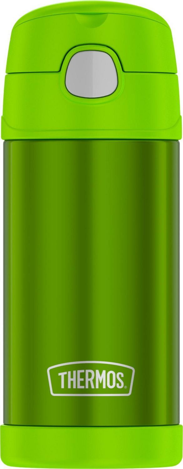 Bouteille avec paille FUNtainer à isolation sous vide, 355 ML