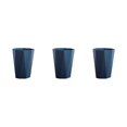thumbnail image 3 of relayinert Versatile Trash Can For Bedroom - Neat Look All Home Decoration Matchable Dark Blue L 3Set, 3 of 6