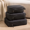 thumbnail image 2 of Clearance,Duffle Bag,Travel Bag,Travel Clothes Compression Storage Bag Three Piece Portable Multifunctional Luggage Bag, 2 of 5