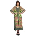 thumbnail image 1 of Moomaya Caftan pour Femmes Grande Taille Tenue d'Été Sortie de Plage Kimono Robe Caftan, 1 of 6