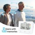 thumbnail image 4 of Large Cuff Blood Pressure Monitor, 22-42cm Adjustable X-Large Cuff, Easy@Home EBP-073, 4 of 7