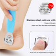 thumbnail image 2 of Ruiboury Professional Pedicure Foot File Foot Rasp Set Stainless Steel Foot File Pedicure Kit Deadskin Callus Remover Kit for Men Women, 2 of 9