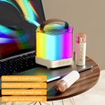 thumbnail image 3 of Microphone Microphone Audio Bluetooth Sans Fil Petit Haut-Parleur Karaoké Familial pour Enfants, 3 of 9