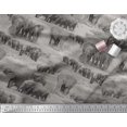 thumbnail image 2 of Soimoi Cotton Poplin Fabric tree & elephant Animal Fabric Prints By Yard 56 Inch Wide, 2 of 3