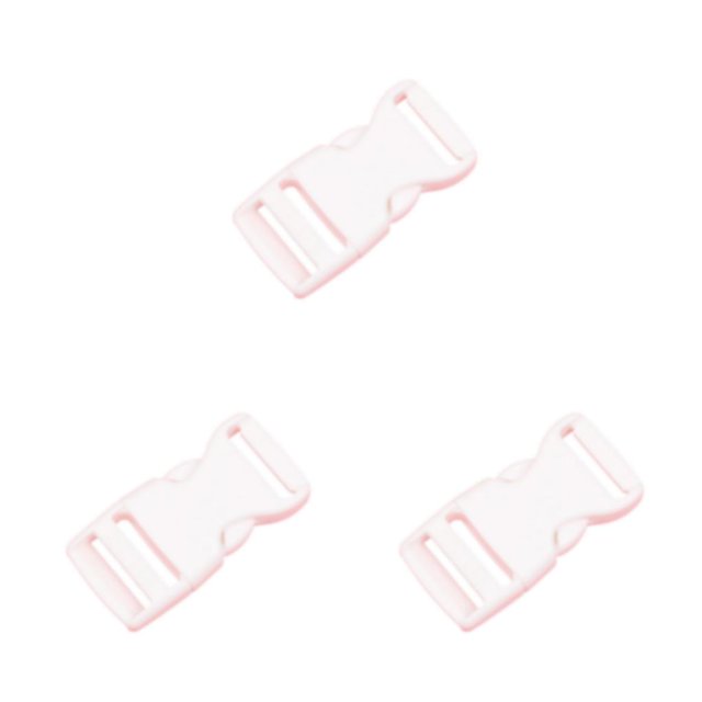 mmirethe 10pcs ABS Experience Seamless Integration High Compatibility Buckle Multi-Color Clasp Belt Buckles white 3Set