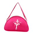 thumbnail image 1 of Xuanheng Sac de Danse Ballet Bandoulière Réglable Sac de Voyage Sac à Main Épaule Douce Rouge Rose, 1 of 8