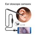 thumbnail image 3 of 1 Set 5.5mm Luminous Ear Pick High Clarity 6 Adjustable LED Lamp Beads Fidelity Metal Visual Otoscope Ear Pulling Device Home Use, 3 of 10