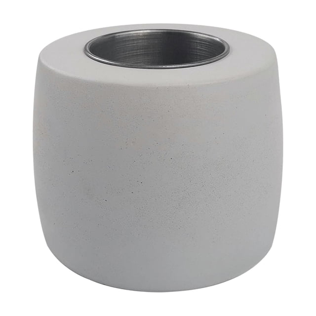 DOLITY Brasero de Table Foyer de Table Bols Chauds Casserole Modélisation Dessus de Table Brasero Chaud Béton Gris