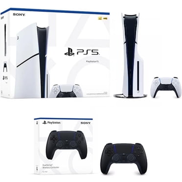 PlayStation 5 Slim Console + PlayStation 5 DualSense Wireless Controller Midnight Black