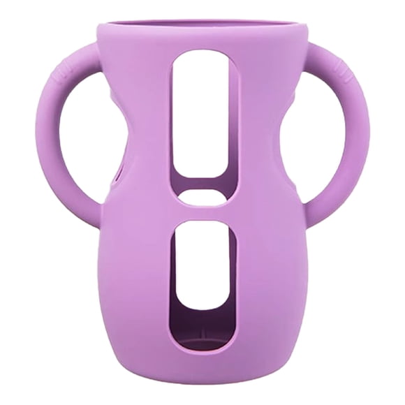 Binwennn Grande Tasse à Café Tasse à Café Chaude 240 ml Manchons en Silicone avec Poignées pour Biberon en Verre AventNatural Natural Support de Biberons Anti-Casse Compatible avec PhilipsAvent AntiColic Baby