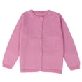 thumbnail image 1 of WEAIXIMIUNG Chandails Mignons pour Adolescentes Bébé Enfants Filles Cardigan Manches Longues Enfant Chandail Boutonné Fille Col Rond Cardigans Chandail, 1 of 2