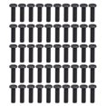 thumbnail image 1 of Pan Machine  Fastener Din 7985 Screws 50pcs DIN 7985 Steel Pan Head Machine Screw Fully Threaded Black Zinc Plated  Fastener, 1 of 8
