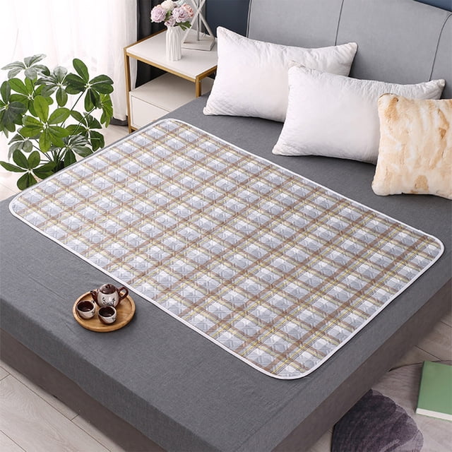 LSLJS Waterproof and Washable Bed Pads for Adults 59x39" Reusable Incontinence Bed Pads for Women, Elderly & Pet, Nursing Pads Incontinence Protection and Menstrual Use