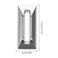 thumbnail image 3 of Token Drop Slot for Game Consoles 1 Set Wear Resistant Stainless Steel Bill Entry Money Slot Replacement, 3 of 9