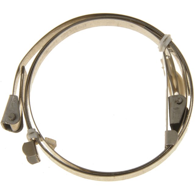 Help By Dorman Axle Shaft CV Joint Boot Clamp 03644 0.28 Inch Small Clamp Width; 0.28 Inch Large Clamp Width; 1.75 Inch To 2.25 Inch Small Clamp Range; 4.75 Inch To 5.25 Inch Large Clamp Range