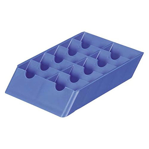 Fits Andis, Oster, Wahl, PediPaws etc Blade Racks for Groomer Barber Stylist - Store Protect Clipper & Trimmer Blades(1 Blade Rack Blue)