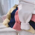 thumbnail image 3 of Barboteuse Chandail pour Bébé Fille Chandail Tricoté pour Bébé Fille Garçon Blouse Chandail Molleton Chaud Col Ras du Cou Manches Longues, 3 of 7