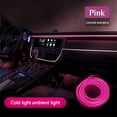 thumbnail image 1 of Suncoda Interior Ambient Light, Car Cold Lamp Interior Guide LED Lamp El Luminous Line 5 Meters + 5V USB Drive Universal Car Decorative Lamp, 1 of 2