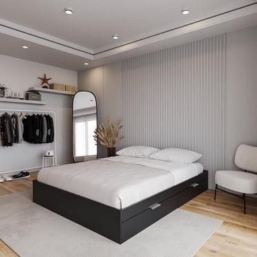 Nexera Hunter 2-Drawer Storage Bed