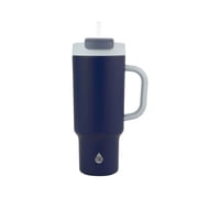 TAL Stainless Steel Hudson Tumbler with Straw 40 fl oz, Blue