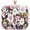 Black, variant on 3D Flower Clutch Purses for Women Gold Formal Wedding Party Evening Bags Chain Floral Shoulder bag