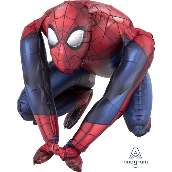 Anagram 15-Inch Sitting Spider-Man Foil Balloon