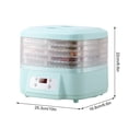 thumbnail image 3 of EASTIN Food Freeze Dryer Machine for Home  Dryer Machine for Candy and Snacks  with Digital Adjustable Timer and Temperature Control Dryer Machine  with 6 Trays  for Beef Fruits Meat Vege, 3 of 8