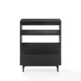 thumbnail image 1 of Crosley Furniture Liam Record Player Stand in Black, 1 of 7