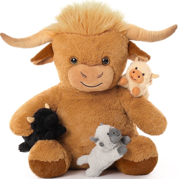 Highland Cow Plush | Walmart Canada